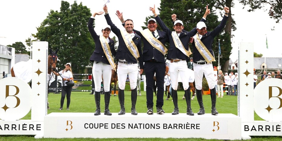 CSIO de La Baule: la France s’impose chez elle, la Suisse 6e.