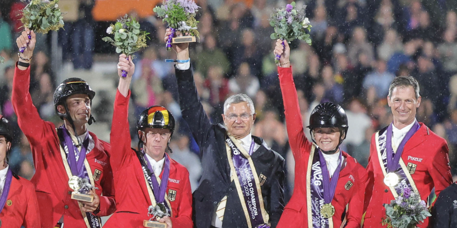 Mondiaux d’Aix-la-Chapelle : l’Allemagne souveraine, la Suisse 6e, Steve Guerdat aux commandes